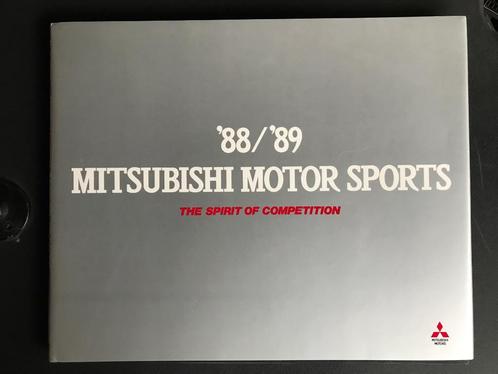 Livre NEUF “Mitsubishi Motor Sports 88/89”, Boeken, Auto's | Boeken, Nieuw, Mitsubishi, Ophalen of Verzenden