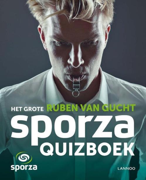 boek: het grote Ruben van Gucht Sporza Quizboek, Livres, Livres de sport, Comme neuf, Envoi