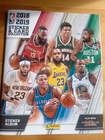 Album NBA Panini 2018-19 complet Lebron, Curry, Durant,...