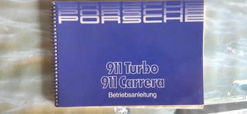 Handleiding 911 Turbo, 911 Carrera 