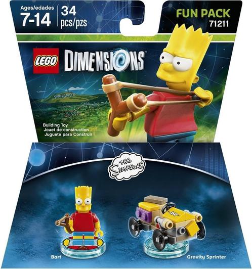 The Simpsons - Lego Dimensions toy tags, Consoles de jeu & Jeux vidéo, Jeux | Sony PlayStation 4, Neuf, Plateforme, 2 joueurs