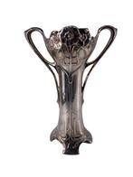 Vase Miniature Art Nouveau WMF en Étain et Métal Argenté