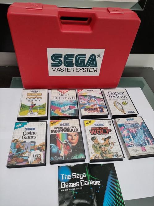 Sega Master System malette de représentant, Consoles de jeu & Jeux vidéo, Consoles de jeu | Sega, Utilisé, Master System, Enlèvement ou Envoi