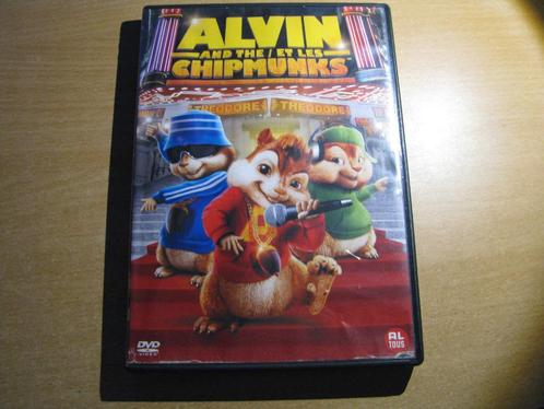 Alvin & the chipmunks, Cd's en Dvd's, Dvd's | Kinderen en Jeugd, Gebruikt, Film, Avontuur, Alle leeftijden, Ophalen of Verzenden