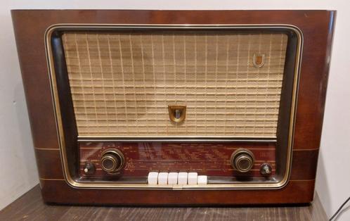 Philips BX553A Luxe Buizenradio (1955) - Werkt! - FM, Antiquités & Art, Antiquités | TV & Hi-Fi, Enlèvement