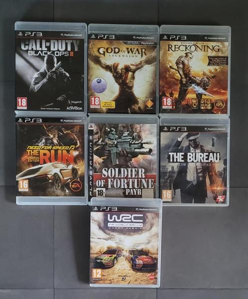 Veel verschillende Playstation 3 PS3-games (Black Ops,...), Games en Spelcomputers, Games | Sony PlayStation 3, Zo goed als nieuw