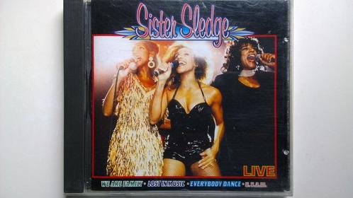 Sister Sledge - LIVE, CD & DVD, CD | Dance & House, Comme neuf, Disco, Envoi