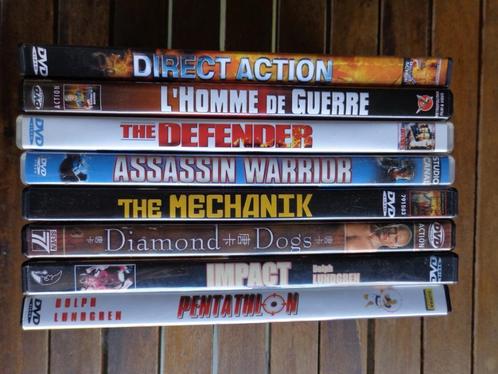)))  Lot de 8 DVD avec l' acteur Dolph Lundgren  (((, CD & DVD, DVD | Action, Comme neuf, Action, Tous les âges, Enlèvement ou Envoi
