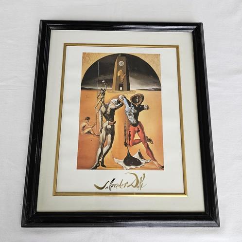 Gesigneerde lithografie van Salvador Dalí, Antiquités & Art, Art | Lithographies & Sérigraphies, Enlèvement ou Envoi