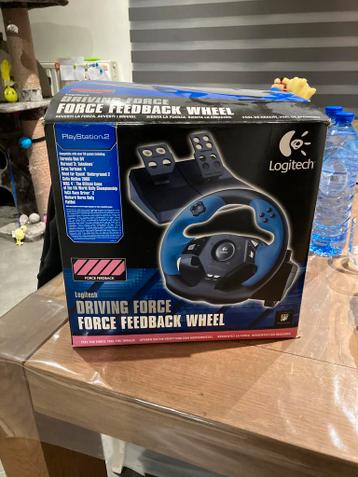 Logitech racestuur voor playstation 2