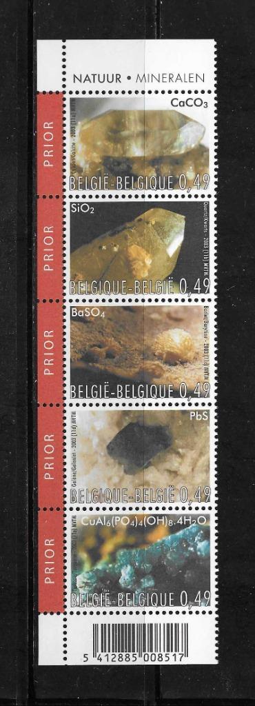 België 2003 OCB 3174/78 Postfris Côte 5,50 € Lot Nr. GF1, Timbres & Monnaies, Timbres | Europe | Belgique, Non oblitéré, Timbre-poste