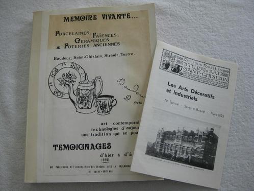 Baudour Saint-Ghislain Sirault Tertre - EO 1990 niet gevonde, Verzamelen, Porselein, Kristal en Bestek, Gebruikt, Porselein, Ophalen of Verzenden