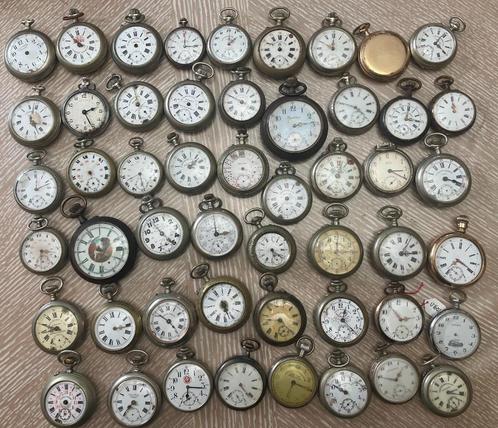 Montre gousset lot de 51 montres dont ROSKOPF et REGULATEUR, Bijoux, Sacs & Beauté, Montres | Hommes, Utilisé, Montre de poche
