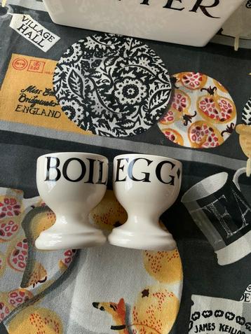 Emma Bridgewater 2 egg holders Black Toast