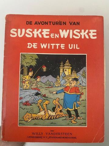 Suske en Wiske De witte uil derde druk (1951) 