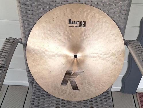 K- Zildjian 16 Dark Crash Thin inclusief verzending, Musique & Instruments, Batteries & Percussions, Comme neuf, Autres marques