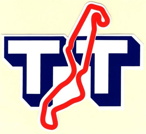 TT Assen sticker #2, Motoren, Accessoires | Stickers, Verzenden