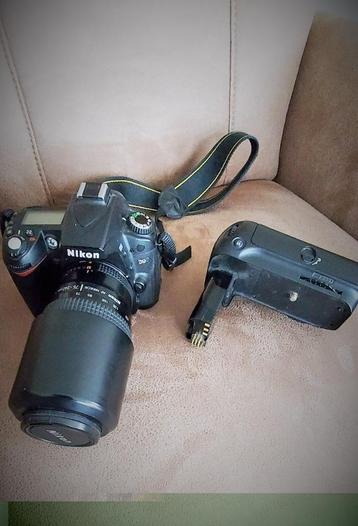 Nikon D90+lens+multi power battery grip bp-d80n