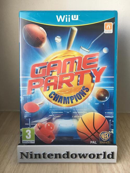 Jeu Party Champions (Wii U), Consoles de jeu & Jeux vidéo, Jeux | Nintendo Wii U, Neuf, Sport, Enlèvement ou Envoi