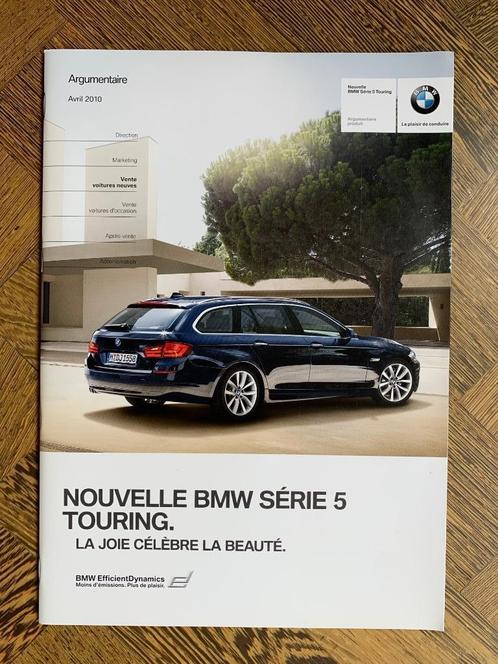 Product informatie brochure BMW 5-serie touring F11 2010, Boeken, Auto's | Folders en Tijdschriften, Nieuw, BMW, Ophalen of Verzenden