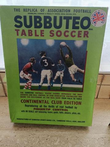 Subbuteo Table Soccer - Ancienne boîte vide