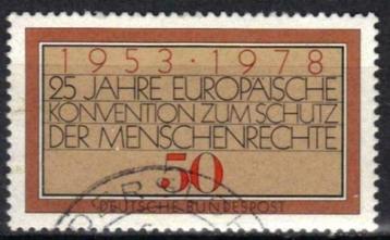 Duitsland Bundespost 1978 - Yvert 826 - Mensenrechten (ST)