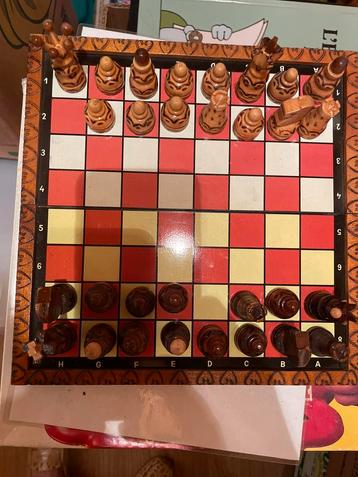 Jeux d’échecs en bois 