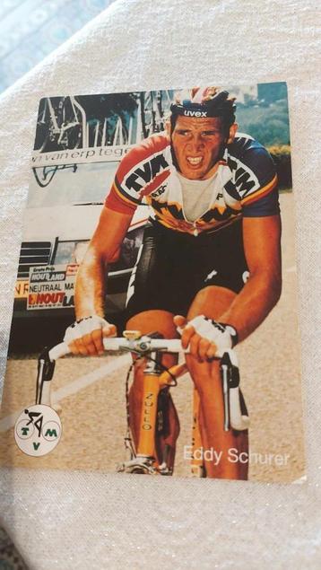 Wielerkaart : Eddy Schurer / TVM 1992