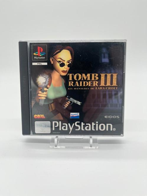 Tomb Raider 3 III PS1 Game - Sony PlayStation 1 PAL Cib, Games en Spelcomputers, Games | Sony PlayStation 1, Gebruikt, Avontuur en Actie
