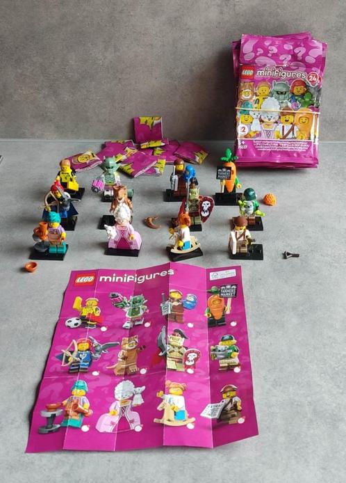 lego minifigures 71037 serie 24 volledige reeks, Enfants & Bébés, Jouets | Duplo & Lego, Comme neuf, Lego, Ensemble complet, Enlèvement ou Envoi