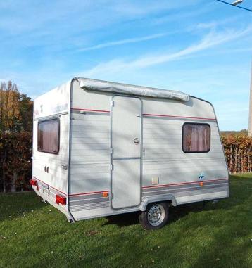 Keuringsvrije 750kg caravan 2002, luifel.