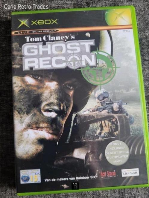 Tom Clancy's Ghost Recon - Xbox original, Games en Spelcomputers, Games | Xbox Original, Zo goed als nieuw, Shooter, Vanaf 18 jaar