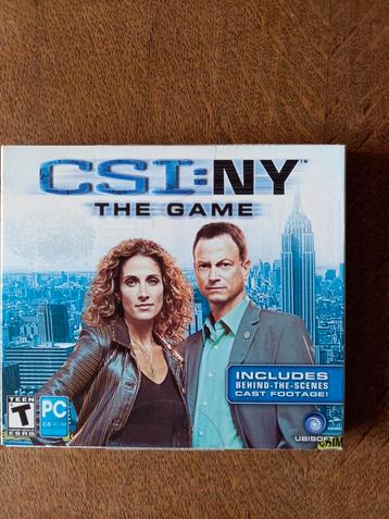 Computer game CSI NY 