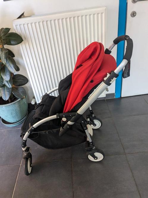 Buggy pliable rouge et noir Bugaboo, Enfants & Bébés, Buggys, Comme neuf, Enlèvement