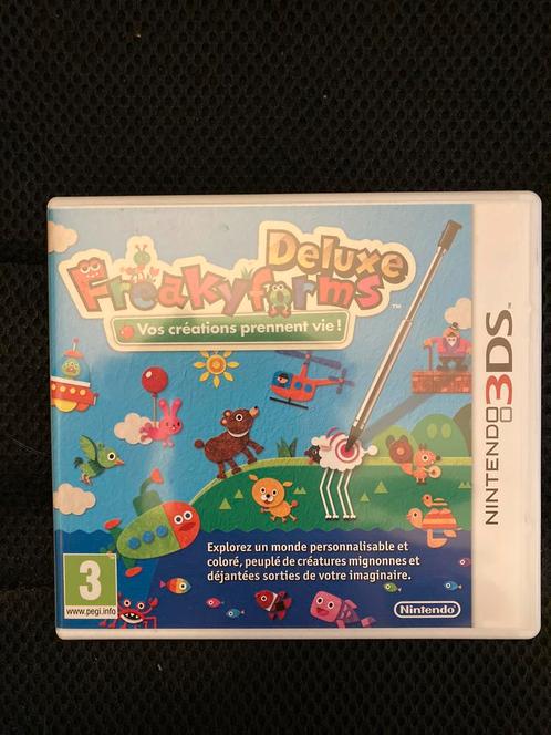 Freaky forms Deluxe ( 3DS )., Consoles de jeu & Jeux vidéo, Jeux | Nintendo 2DS & 3DS, Comme neuf, Plateforme, 1 joueur, À partir de 3 ans
