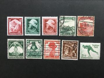 Serie postzegels Duitse rijk uitgave 1935