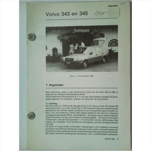 Volvo 343 345 Vraagbaak losbladig 1976-1980 #1 Nederlands, Livres, Autos | Livres, Utilisé, Volvo, Enlèvement ou Envoi
