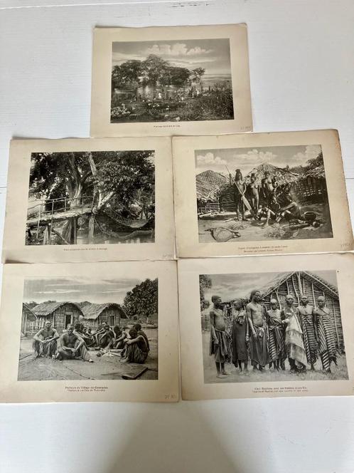 5 photos anciennes (Congo belge), Collections, Photos & Gravures, Utilisé, Photo, Avant 1940, Envoi