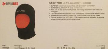Bare 7mm Ultrawarmth Hood size L aan 45€ - Ecocheques 