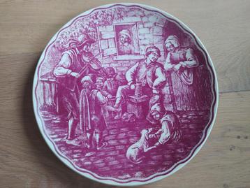 Boch Frères - Assiette décorative La Louvière