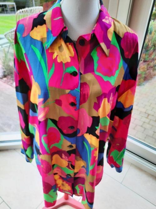 Flamboyante blouse SONJA - 42/XXL, Kleding | Dames, Blouses en Tunieken, Zo goed als nieuw, Maat 46/48 (XL) of groter, Overige kleuren