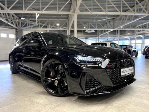 Audi RS6 * 2021 * Noir sur Noir *, Autos, Audi, Entreprise, Achat, RS6, 4x4, Apple Carplay, Bluetooth, Hayon arrière électrique