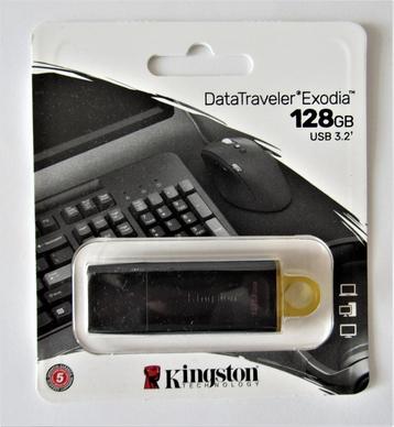 Clé USB 3.2 Kingston 128 Go neuve