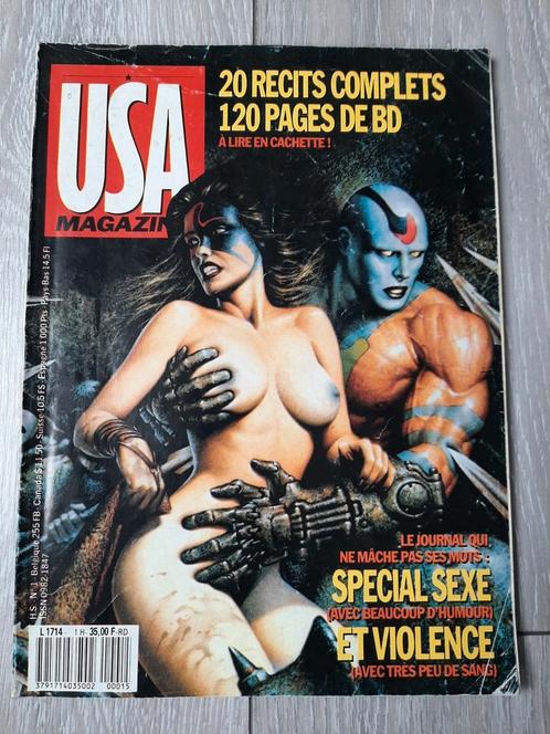 USA Magazine HS n 1 Octobre 1988, Livres, Journaux & Revues, Utilisé, Autres types, Enlèvement ou Envoi