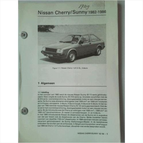 Nissan Cherry Sunny Vraagbaak losbladig 1982-1986 #1 Nederla, Livres, Autos | Livres, Utilisé, Nissan, Enlèvement ou Envoi