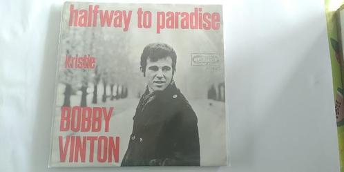 SINGEL BOBBY VINTON---HALFWAY TO PARADISE---, CD & DVD, Vinyles Singles, Utilisé, Single, Dance, 7 pouces, Enlèvement ou Envoi