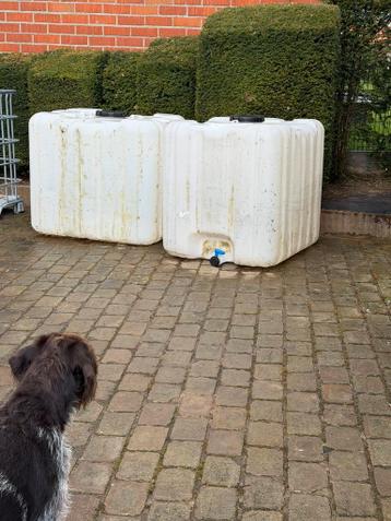 Gratis 1000liter vat (enkel plastiek zonder kooi!)