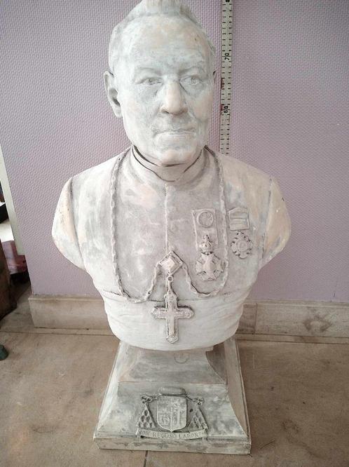 Buste d'évêque, Antiquités & Art, Art | Sculptures & Bois, Enlèvement