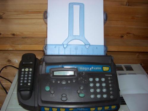répondeur-téléphone-fax-copieur PHILIPS, Télécoms, Répondeurs, Utilisé, À mémoire, Fonction haut-parleur, Plusieurs messages, Enlèvement