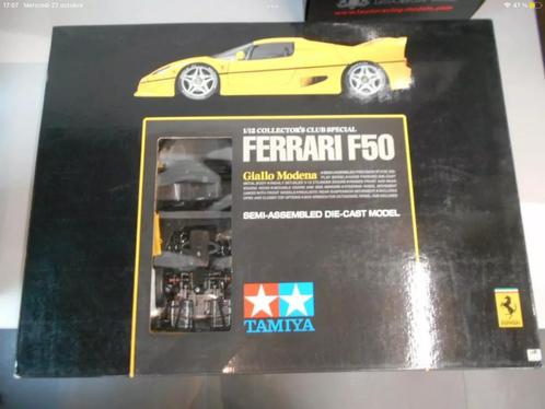 Ferrari F50 1/12 Tamiya, Hobby & Loisirs créatifs, Modélisme | Voitures & Véhicules, Utilisé, Voiture, 1:50 ou moins, Tamiya, Envoi